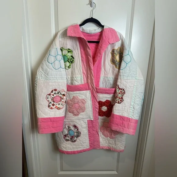 Flower quilt coat - Picture 1 of 2